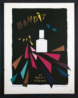 Robert Piguet (Perfumes) 1946 Bandit Bouldoires, Cat