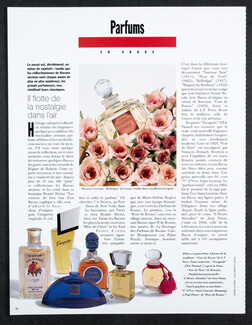 Parfums en Vogue, 1991 - Collectionneurs de flacons Piver, Soir de Paris, Y, Pinaud, Jean Patou
