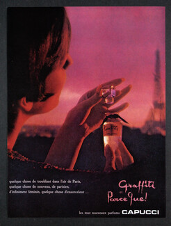 Capucci (Perfumes) 1963 Graffiti, Eiffel Tower