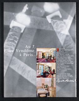 Elizabeth Arden 1961 Au 7 place Vendôme