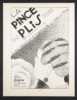 Eugène (Hair Care) 1930 La Pince Plis, Fossey