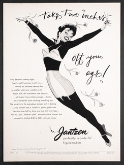Jantzen (Lingerie) 1952 Girdle, Bra
