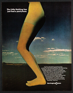 Burlington Cameo (Hosiery) 1968 Pantyhose