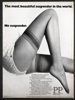 Pretty Polly Hold-Ups 1967 Stockings No Suspender
