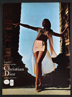 Christian Dior (Lingerie) 1968 Photo Gerst Rothan, Girdle, Brassiere