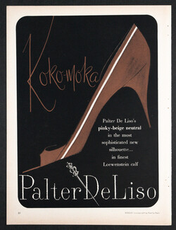 Palter DeLiso (Shoes) 1956 Koko-moka