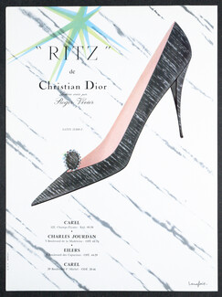 Christian Dior (Shoes) 1959 Ritz, Roger Vivier