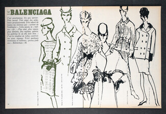 Balenciaga 1964, 4 pages