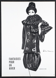 Christian Dior 1960 Fantaisies pour l'hiver, Jérôme Tramini