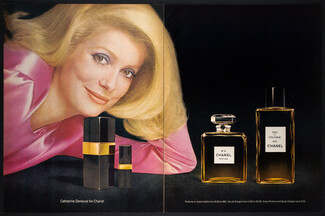 Chanel (Perfumes) 1972 Numéro 5, Catherine Deneuve