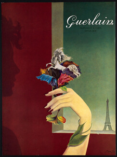 Guerlain (Perfumes) 1954 Pierre Ino