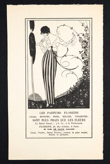 Les Parfums Floréïne 1914 Floréïne Perfumes, Umberto Brunelleschi