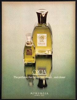 Myrurgia (Perfumes) 1973 Orgia, Barcelona