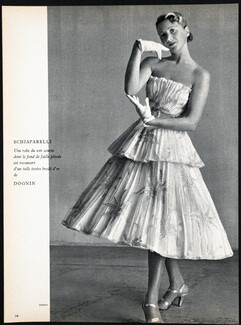 Schiaparelli 1950 Evening Gown, Dognin, Photo Bukzin