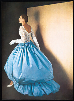 Balenciaga 1954 Evening Gown Photo Pottier