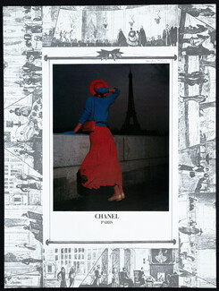 Chanel 1985 Douglas Pollard, Eiffel Tower