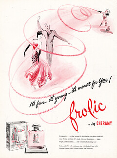 Cheramy (Perfumes) 1945 "Frolic" Mc Cullough
