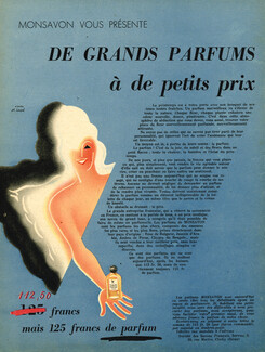 Monsavon 1947 Parfum Tabac, D'après Loupot