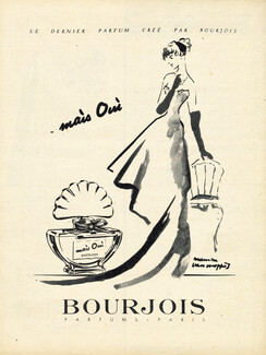 Bourjois (Perfumes) 1948 Mais Oui, Maurice Van Moppès