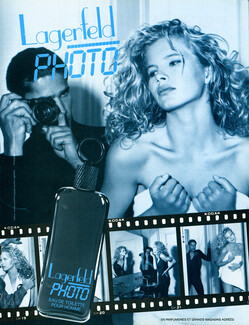 Lagerfeld (Perfumes) 1992 "Photo", Photo Karl Lagerfeld