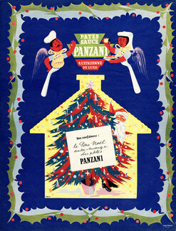 Panzani 1953 Christmas Tree, Hervé Morvan