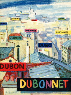 Dubonnet 1953 Toits de Paris, Sacré-Coeur