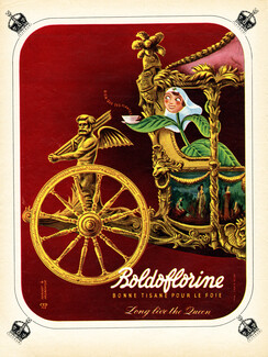Boldoflorine 1953 Derouet Fromentier, Long live the Queen