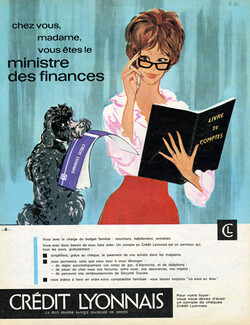 Crédit Lyonnais 1961 Poodle