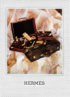 Hermès 1962 Crocodile Jewelry Box