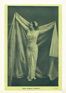 Régina Badet 1907 Danses grecques, Photo Reutlinger