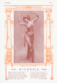 Nitokris 1911 La Sylphe à l'Olympia