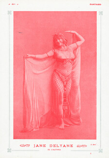 Jane Delyane 1911 de l'Olympia, Photo Bert