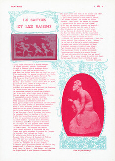 Le Satyre et les Raisins 1912 Faun