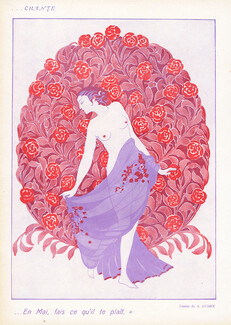 Aubry 1916 Sexy Girl Nude
