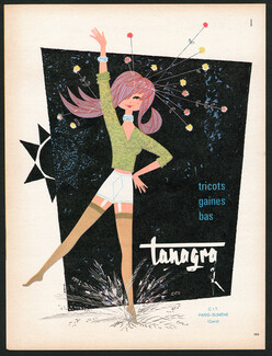 Tanagra (Girdles) 1962 Diesse, Girdle, Stockings