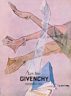 Givenchy (Stockings) 1956 Sylvia Braverman