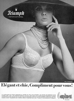 Triumph (Lingerie) 1966 Elastistar Bra — Advertisement