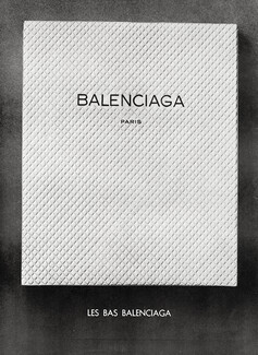 Balenciaga (Lingerie) 1959 Les Bas