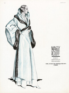 Maggy Rouff 1931 Evening Gown