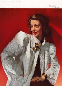 Paul Flato 1941 Loretta Young, Bergdorf Goodman