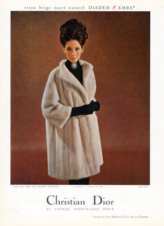 Christian Dior (Fur Clothing) 1963 Emba