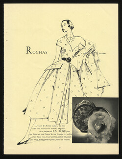 Marcel Rochas (Perfumes) 1949 La Rose, André Delfau