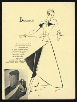 Bourjois 1949 Soir de Paris, André Delfau