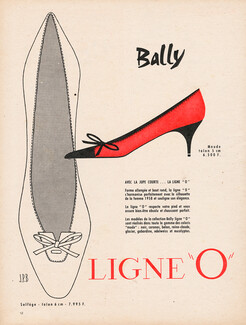 Bally (Shoes) 1958 Ligne O, Maude, Jean Pierre Bailly