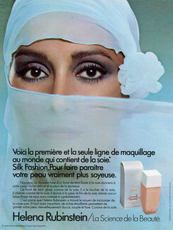 Helena Rubinstein 1978 Silk Fashion