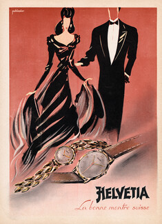 Helvetia (Watches) 1949 La bonne montre suisse