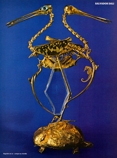 Salvador Dali 1979 Aiguière en or, Gold ewer