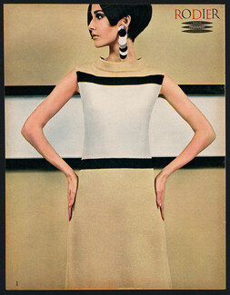 Rodier (Fabric) 1966 Fashion Photography