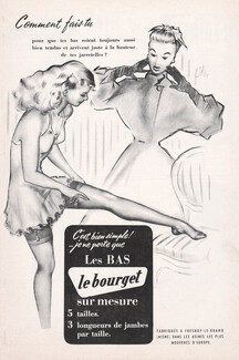 Le Bourget (Stockings) 1954 Garter Belts, Pierre Okley