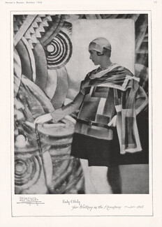 Lady Abdy 1942 For Walking in the Mountains — 1925, Sonia Delaunay (?), Photo De Meyer (Demeyer)